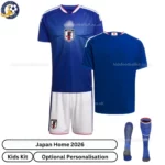Japan Home Kids Kit 2026 - over view with socks