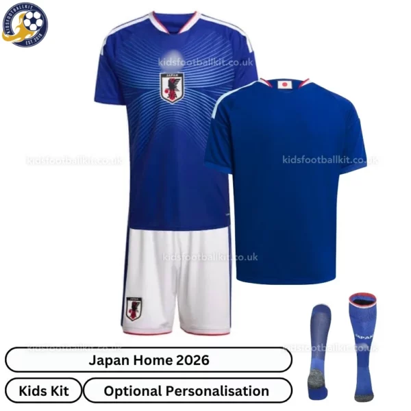 Japan Home Kids Kit 2026 - over view with socks