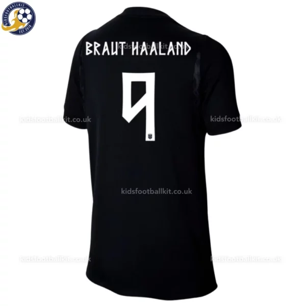 Norway Away Shirt 2026-back view-BRAUT HAALAND 9