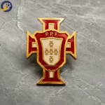 Portugal Football Pin Badge - Front View