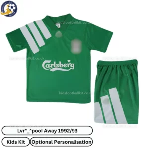 Retro l-p away 92_93 kids kit-front view
