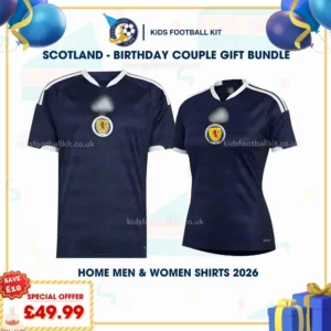 Scotland home men and women shirts 2026