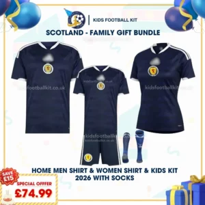 Scotland home men women and kids kits 2026 with socks