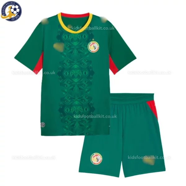 Senegal Away Kids Kit 2026-front view