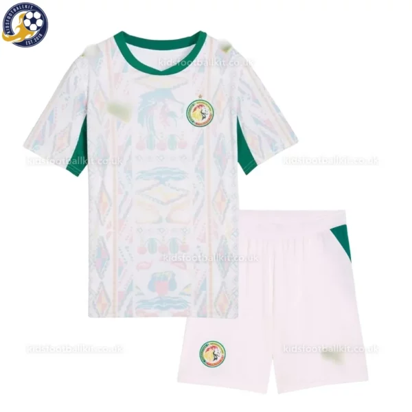 Senegal Home Kids Kit 2026-front view