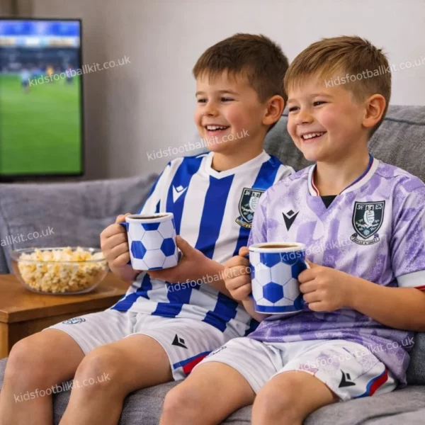 Sheffield Wednesday home and away kids kit 25_26-image