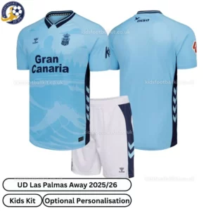 UD Las Palmas Away Kids Kit 2025_26-over view