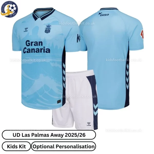 UD Las Palmas Away Kids Kit 2025_26-over view