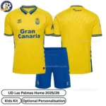 UD Las Palmas Home Kids Kit 2025_26-over view
