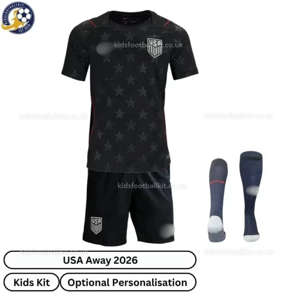 USA-Away-2026-Kids-Kit-front-view-with-socks-r