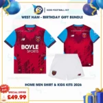 West Ham home men shirt and kids kit 26_27