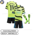 ar-snl-Away-Kids-Football-Kit-2023_24-–-MARTINELLI-11-With-Socks-r