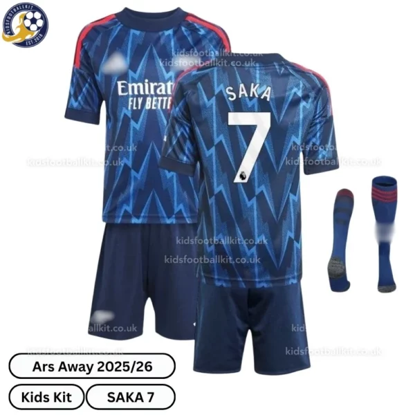 ar-snl-Away-Kids-Football-Kit-2025_26-SAKA-7-over-view-with-socks-r