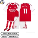 ar-snl-Home-Kids-Football-Kit-2025_26-MARTINELLI-11-With-socks-r