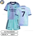 ar-snl-Third-Kids-Football-Kit-2024_25-SAKA-7-No-Socks-over-view-r