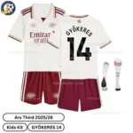 ar-snl-Third-Kids-Football-Kit-2025_26-GYOKERES-14-over-view-with-socks-r