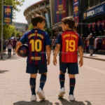 barcelona-and-spain-gift-pack-home-kids-football-kit-2025-26-lamine-yamal-10-and-lamine-yamal-19-image