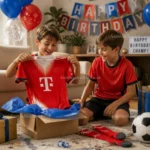 england-world-cup-2026-and-b-m-birthday-gift-pack-away-and-home-kids-football-kit-image