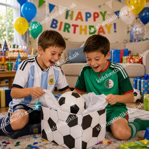 Argentina & Algeria home and away kids kits 2026-image