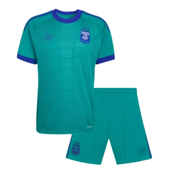 Argentina Away Goalkeeper Men and Kids Kit 2026-front view