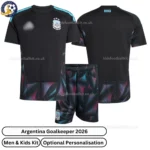 Argentina Goalkeeper Men and Kids Kit 2026-over view