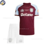 Aston Villa Home Kids Kit 25_26-WINNERS 26-front view