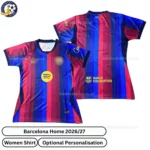 Barcelona Home Women Shirt 2026_27-over view