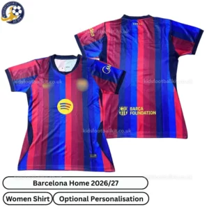 Barcelona Home Women Shirt 2026_27-over view