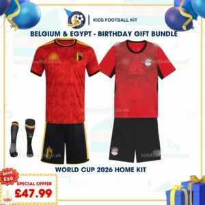Belgium & Egypt home kids kits 2026