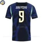 Brazil Away Kids Kit 2026-João Pedro 9-back view