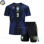 Brazil Away Kids Kit 2026-João Pedro 9-front view