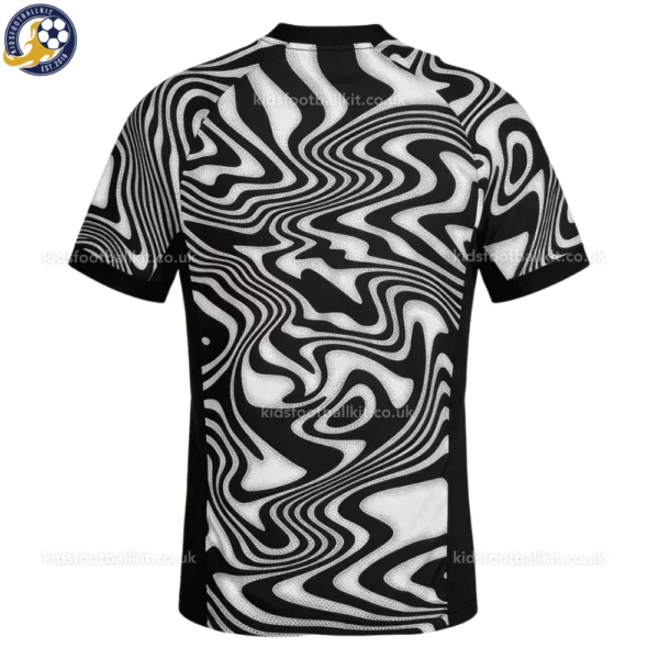 Brazil Goalkeeper Kids Kit 2026-back view-black