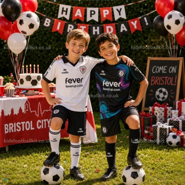 Bristol City away and third kids kits 25_26-image