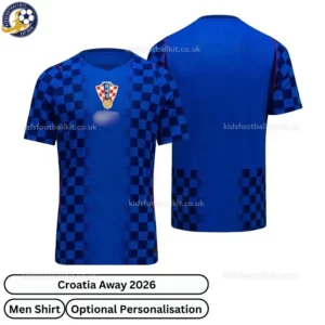 Croatia Away Men Shirt 2026-over view