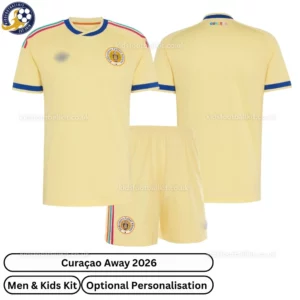 Curaçao Away Men and Kids Kit 2026 -over view