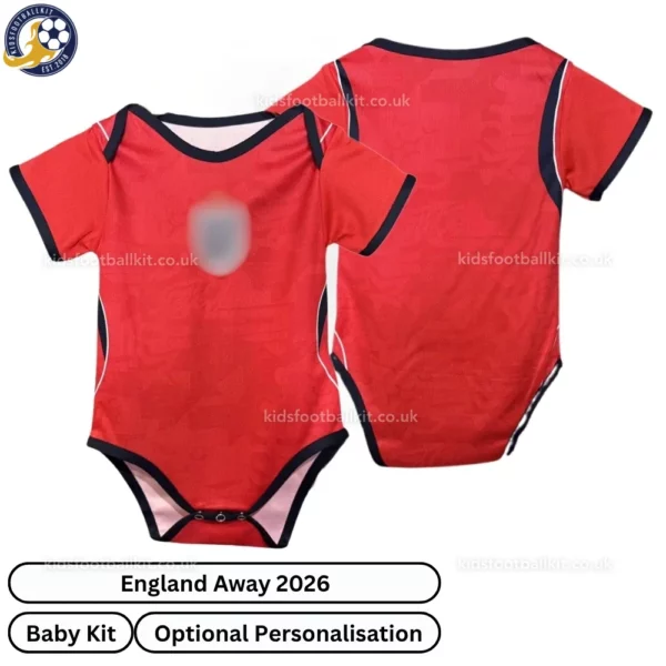 England Away Baby Kit 2026-over view