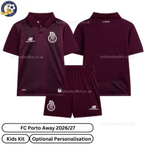 FC Porto Away Kids Kit 26_27-over view