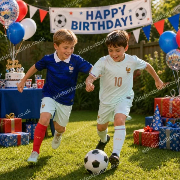 France Home and away kids kits 2026 - MBAPPE 10-image
