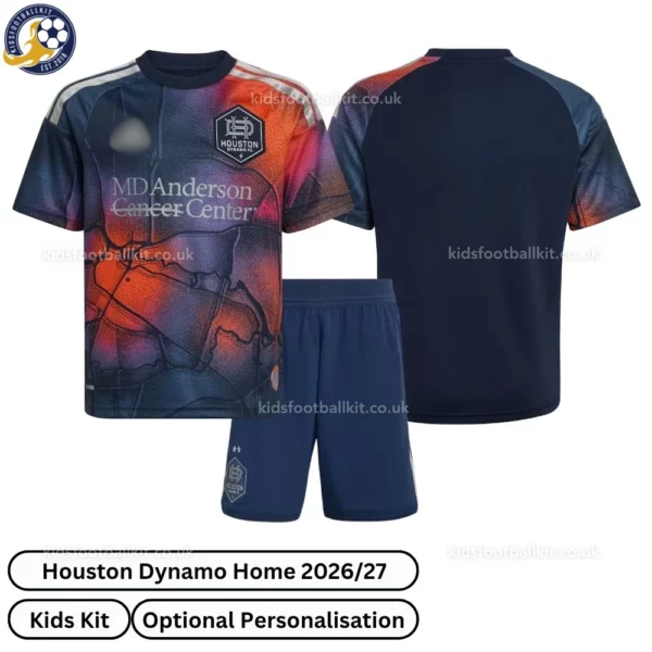 Houston Dynamo Home Kids Kit 26_27-over view