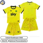Ireland Goalkeeper Kids Kit 2026-over view