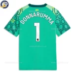 Manchester City Goalkeeper Kids Kit 26_27-back view-green-DONNARUMMA 1