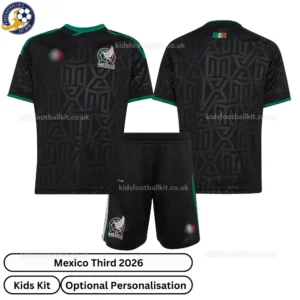Mexico Third Kids Kit 2026-over view