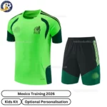 Mexico Training Kids Kit 2026-front view-green