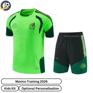 Mexico Training Kids Kit 2026-front view-green