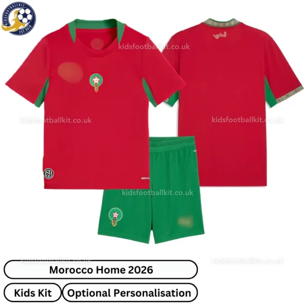 Morocco Home Kids Kit 2026-over view