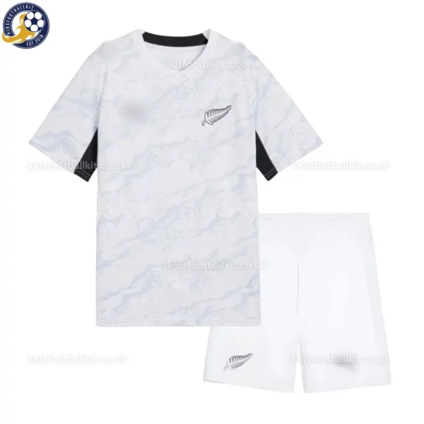 New Zealand Away Kids Kit 2026-front view