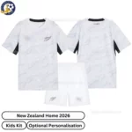 New Zealand Away Kids Kit 2026-over view