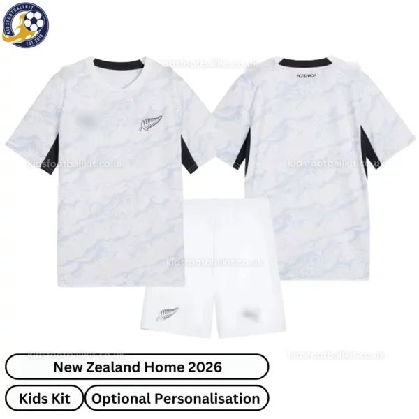 New Zealand Away Kids Kit 2026-over view