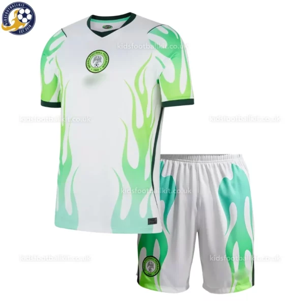Nigeria Away Kids Kit 2026-front view
