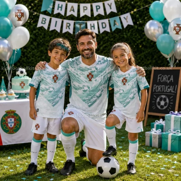 Portugal Away Men shirt and kids kit 2026-image